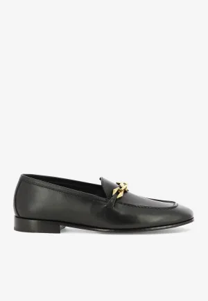 Diamond Tilda Leather Loafers