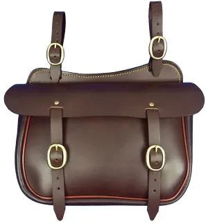 Dolan Leather Straight Saddle Bag (DE326)