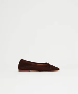 Dream Ballerina - Chocolate Suede