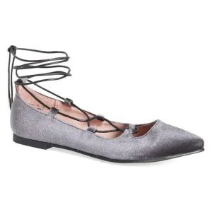 Endless Summer Gray Ballet Flats