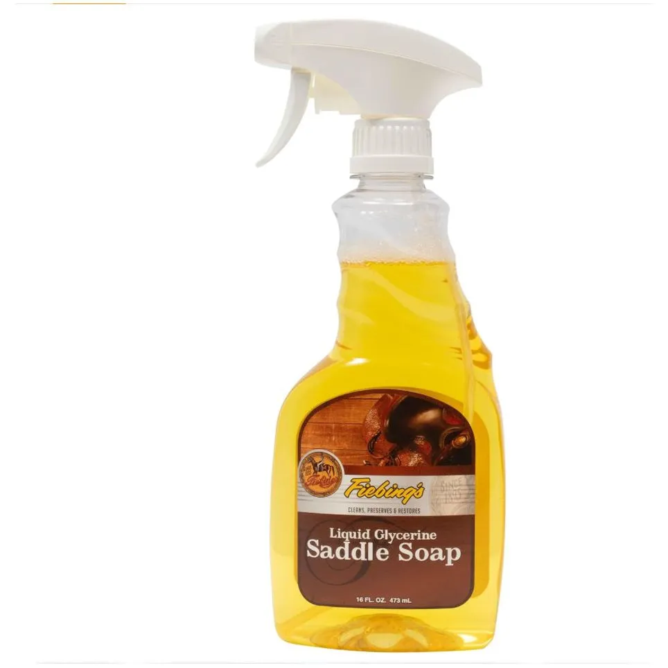 Fiebing’s Leather Saddle Soap- Liquid Glycerine 473ml (16 FL)