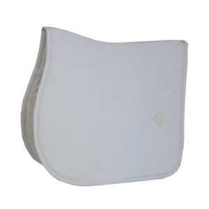Fishbone Jump Saddle Pad - White