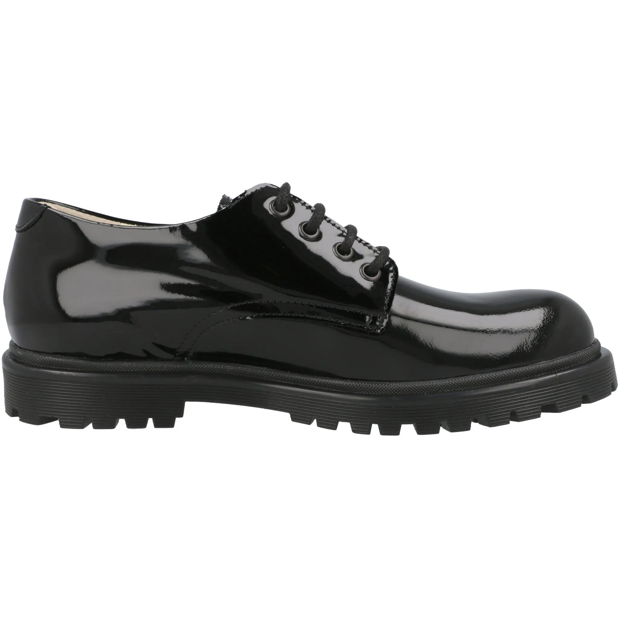 Froddo Lea Black Patent Girls School Shoes