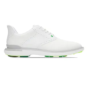 GALLIVAN2R Brogue Saddle Golf Shoes Snow/Nimbus