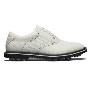 GALLIVANTER G/LOCK Leather Saddle Golf Shoes Snow