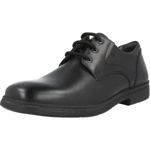 Geox Federico Black Boys School Shoes