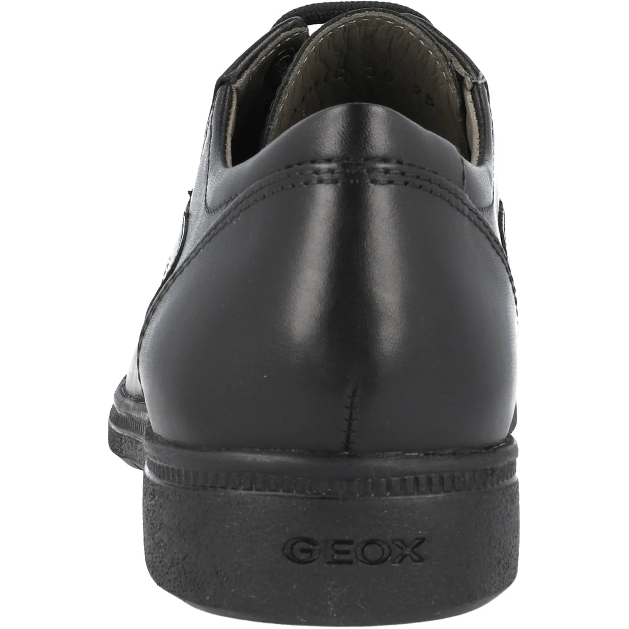 Geox Federico Black Boys School Shoes
