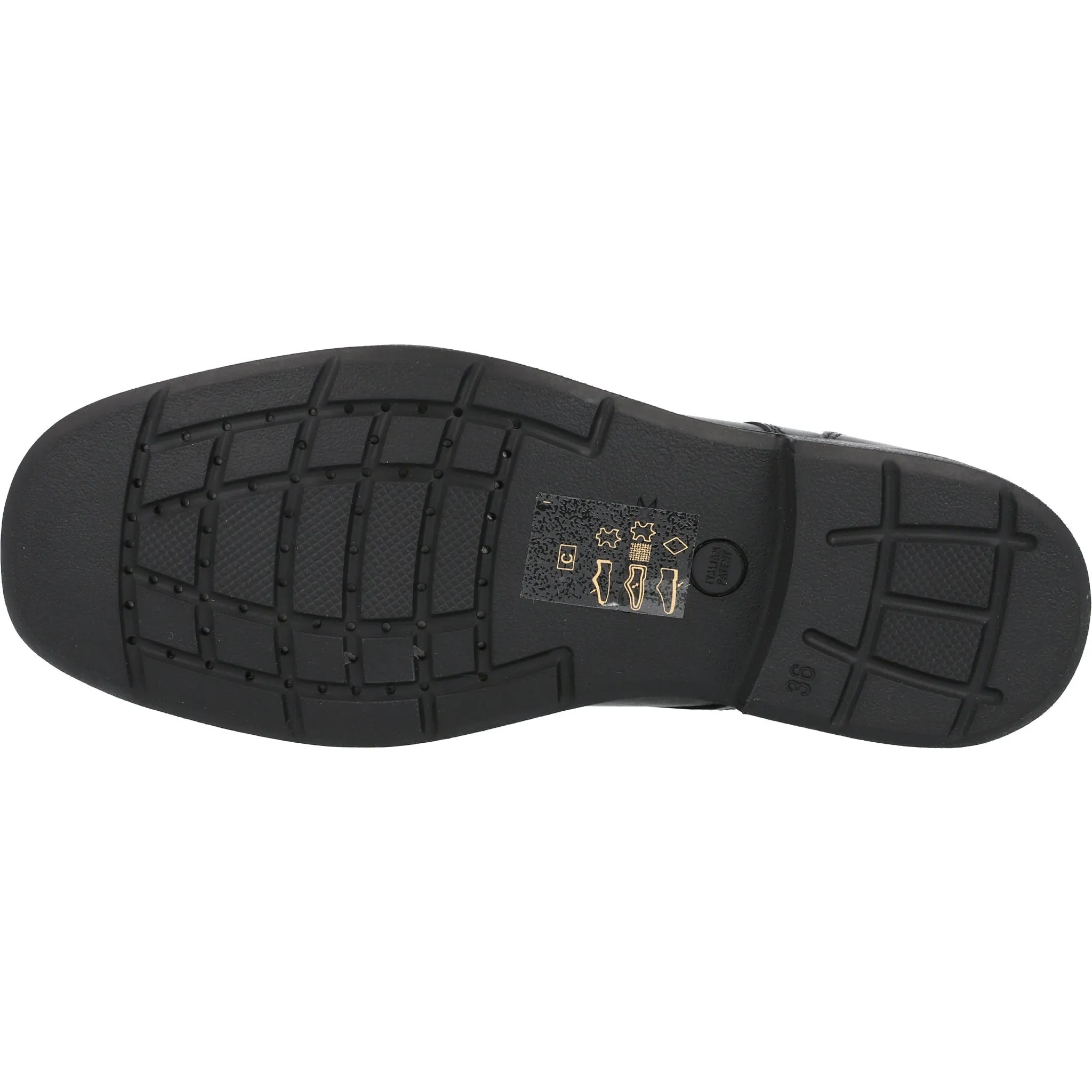 Geox Federico Black Boys School Shoes