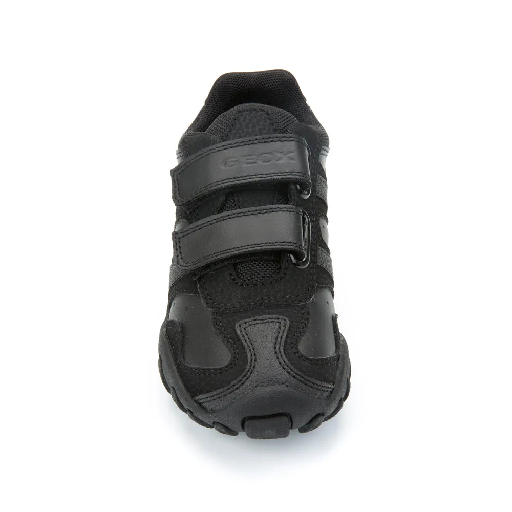 Geox J Crush M - DBK VIT.LISCO - BLACK