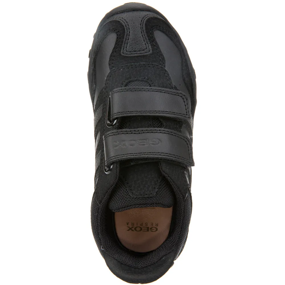 Geox J Crush M - DBK VIT.LISCO - BLACK