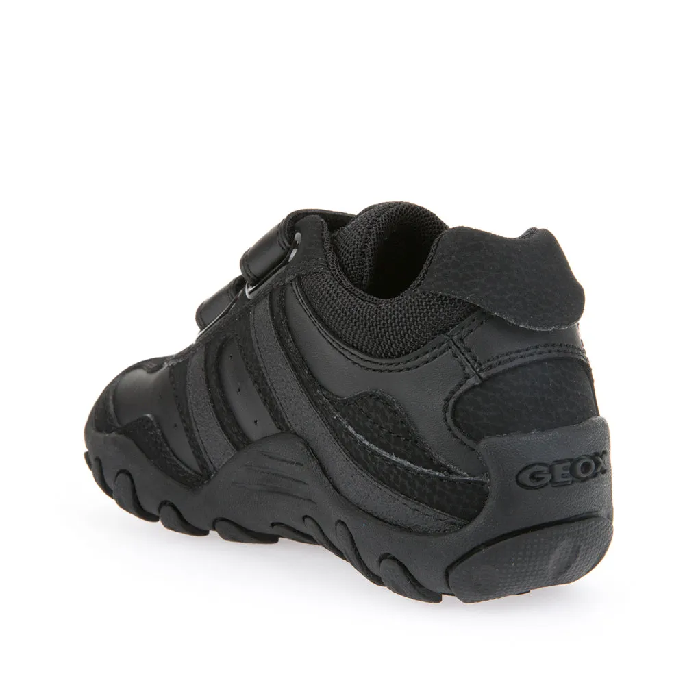 Geox J Crush M - DBK VIT.LISCO - BLACK