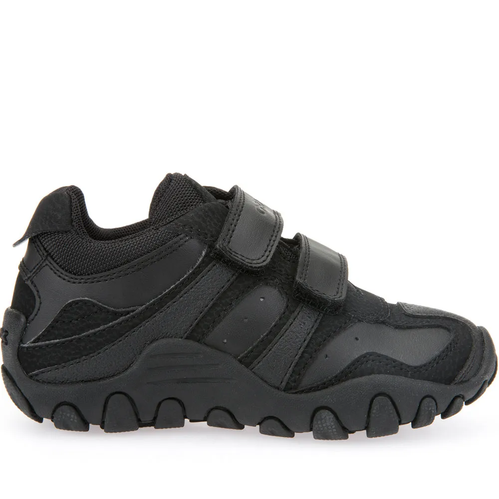 Geox J Crush M - DBK VIT.LISCO - BLACK