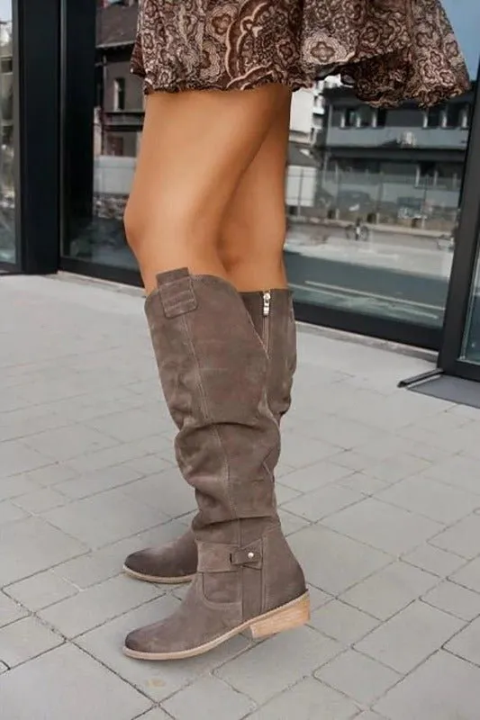 GLAIZA - Elegant Knee-High Boots