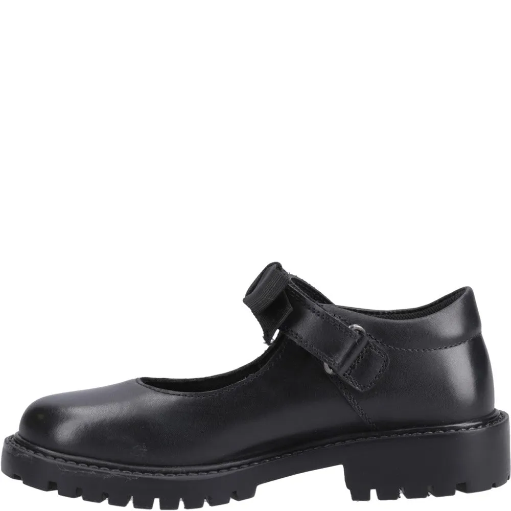 Hush Puppies Astrid Bow XL Senior School Shoes