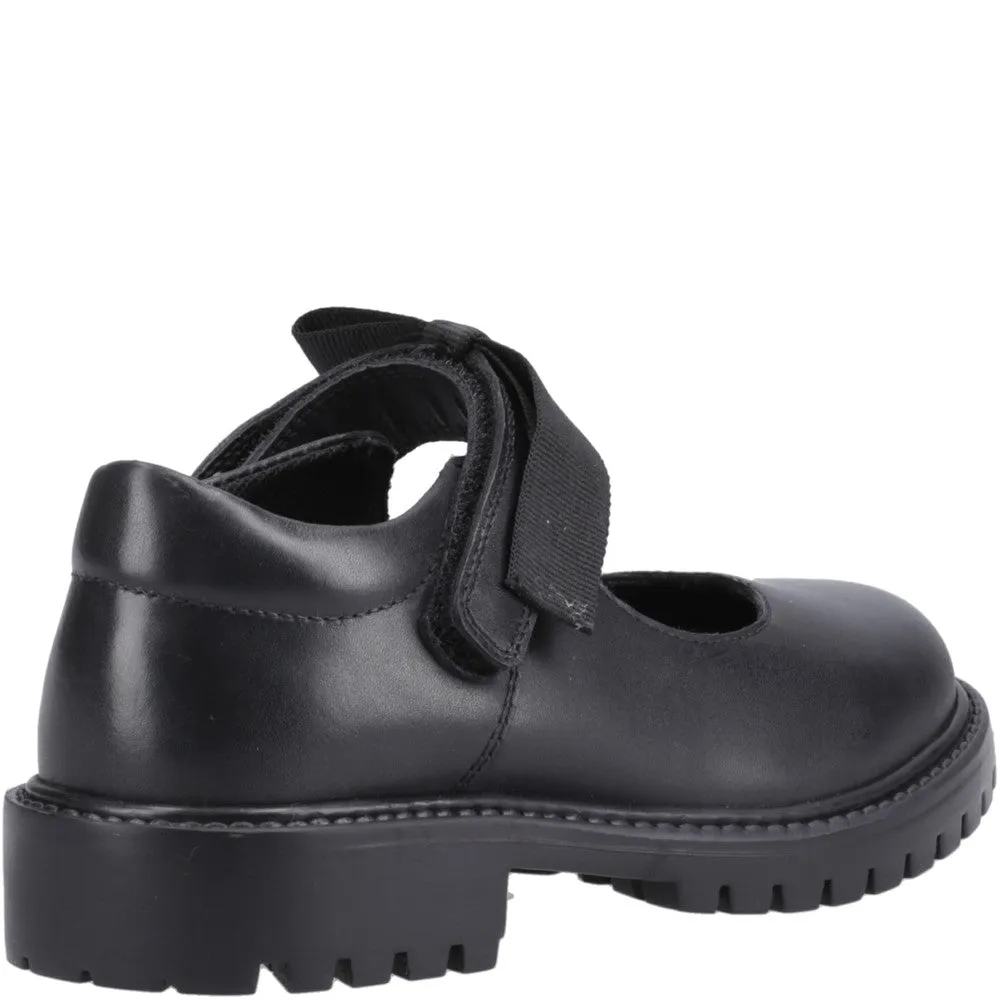 Hush Puppies Astrid Bow XL Senior School Shoes