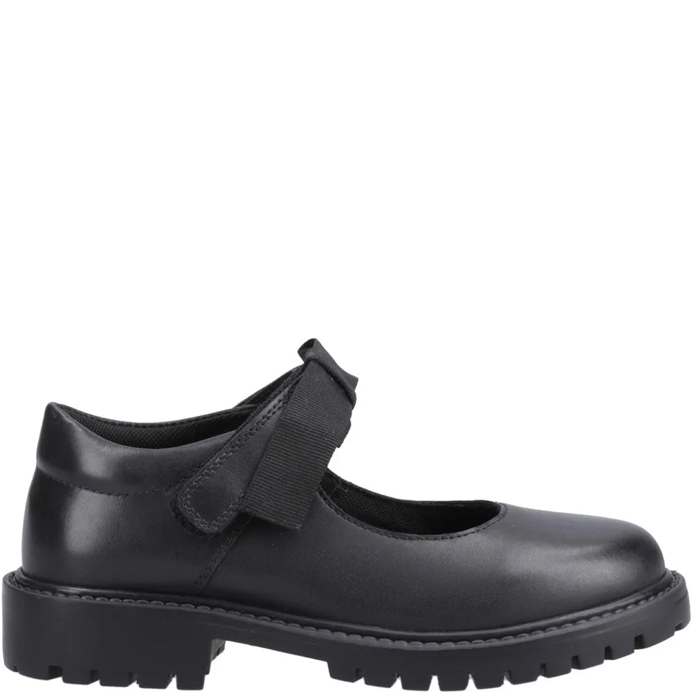 Hush Puppies Astrid Bow XL Senior School Shoes
