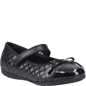Hush Puppies Lottie Quilt Ballerina Junior School Shoes