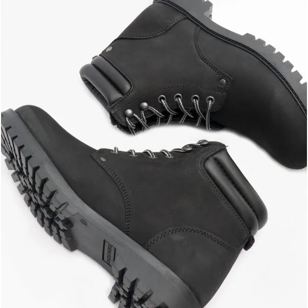 Jack Jones Stoke Nubuck Ankle Boot Anthracite Black