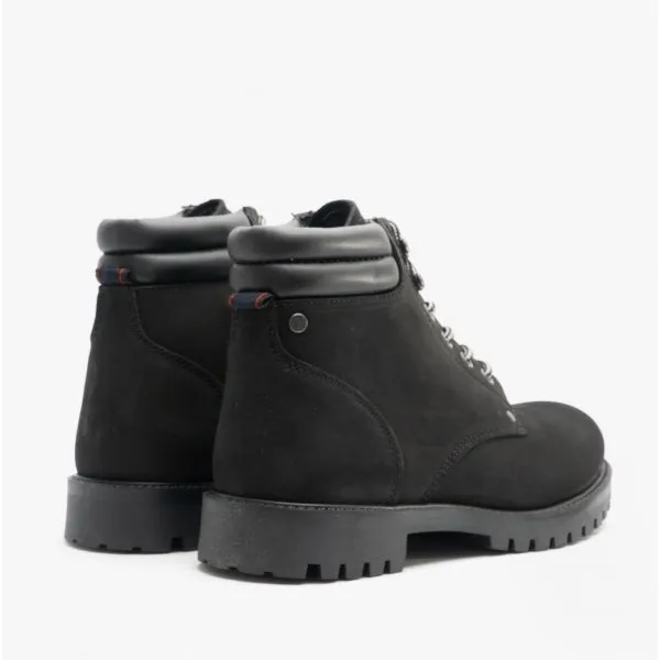 Jack Jones Stoke Nubuck Ankle Boot Anthracite Black