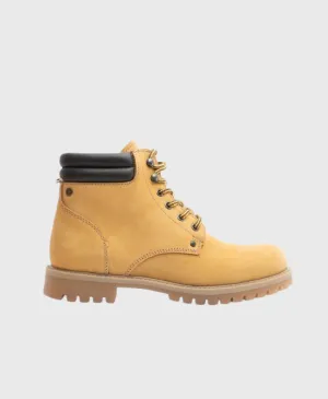 Jack Jones Stoke Nubuck Ankle Boot Honey Brown