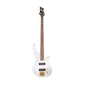 Jackson JS Series Spectra JS3 Bass Guitar, Laurel FB, Snow White