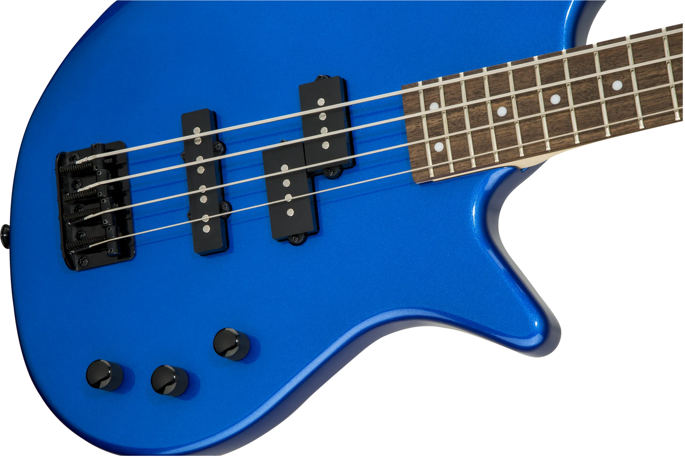 JS Series Spectra Bass JS2, Laurel Fingerboard, Metallic Blue