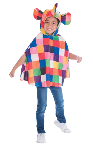 Kids Elmer Cape Costume