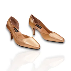 Ladies Leather Court shoe LS66