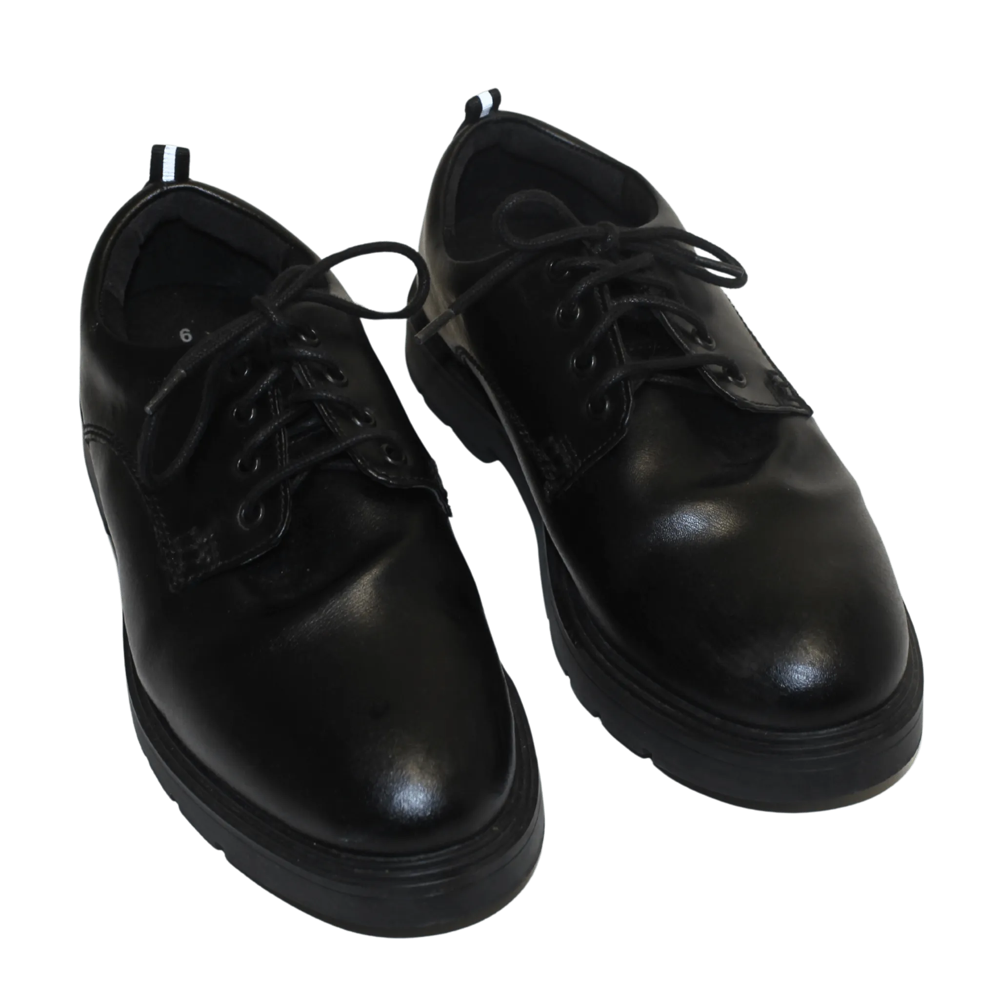 Leather Lace Up School Shoes