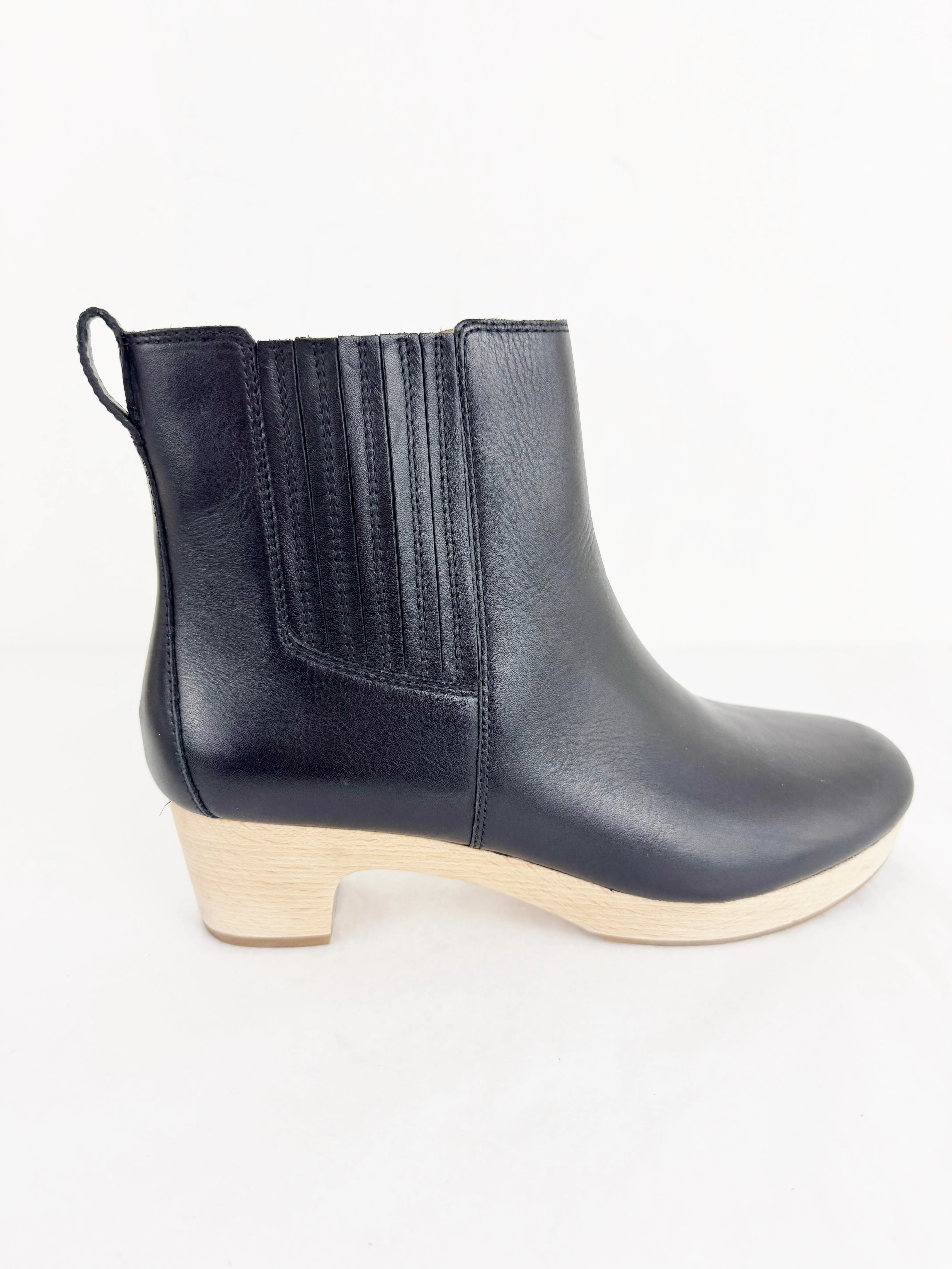 Madewell Wooden Heel Boot Size 10