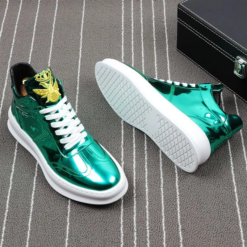 Men's Fashion Chill Embroidery Casual Flats  Shoes