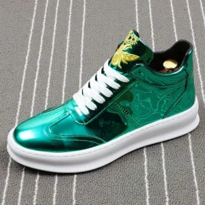 Men's Fashion Chill Embroidery Casual Flats  Shoes