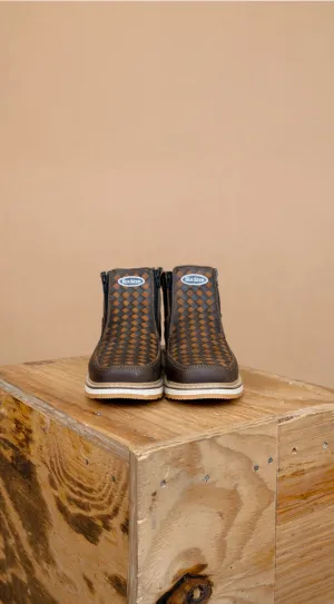 Men’s Rock’Em Cafe Crazy Tejido Botines Artesanales