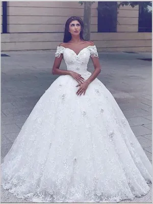 Mermaid Lace Straps Sleeveless Wedding Dresses Chapel Train Dress