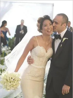 Mermaid Lace Tulle Spaghetti Straps Wedding Dresses Court Train Dresses
