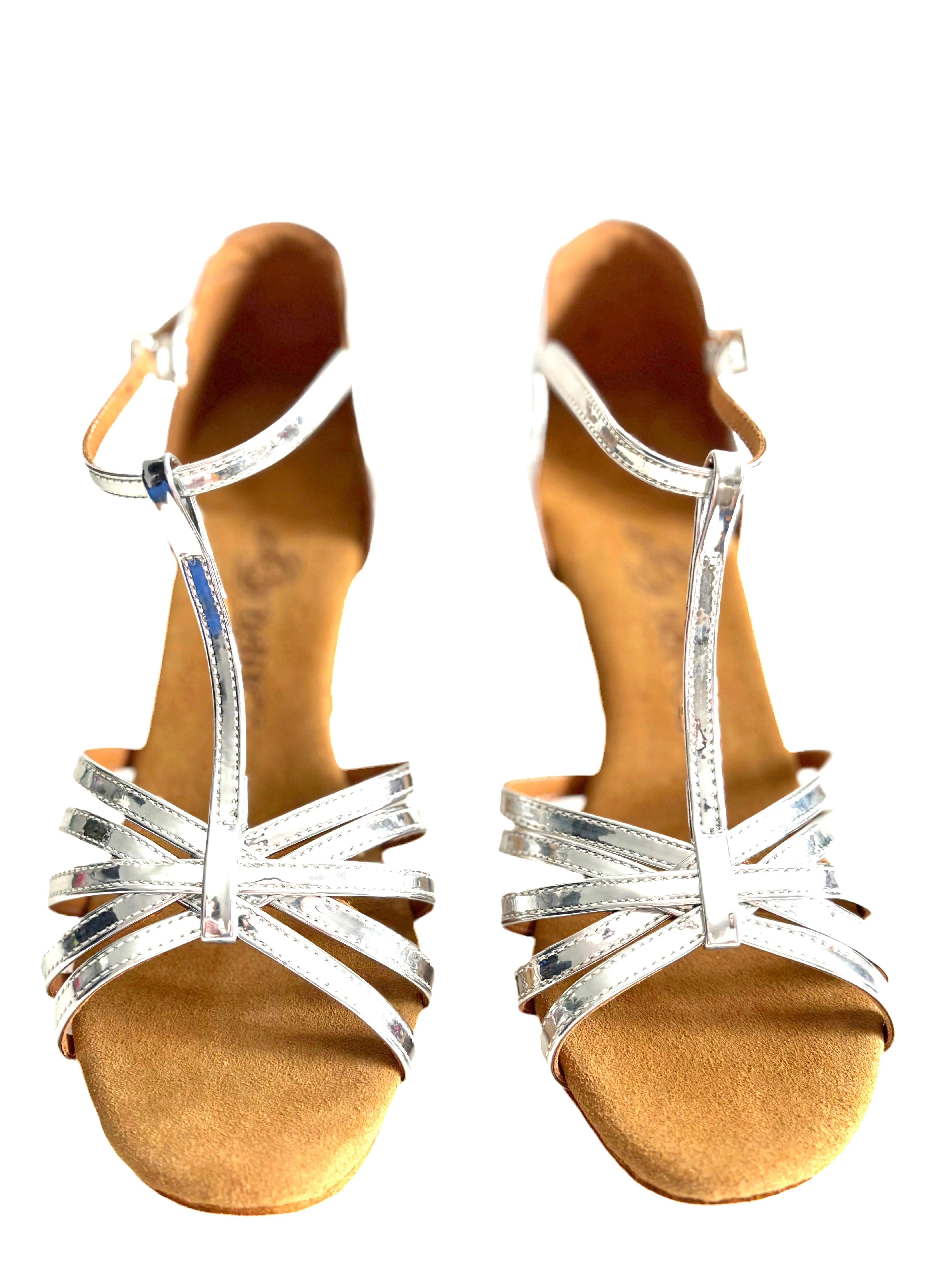 Mirror Silver - Women’s Latin & Salsa Dance Shoes
