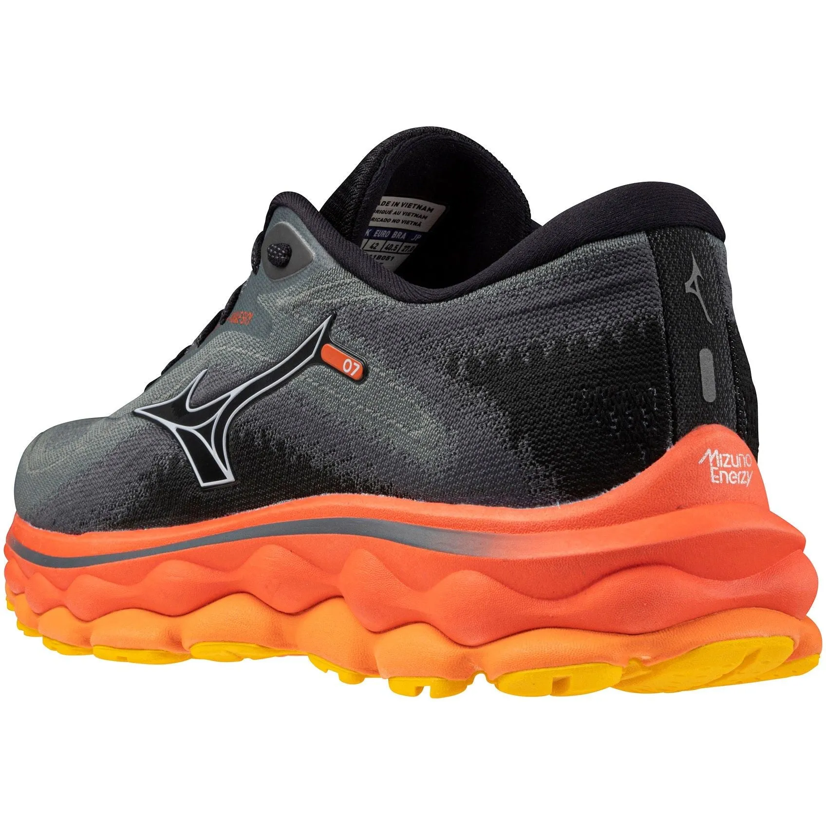Mizuno Wave Sky 7 Mens Running Shoes - Grey