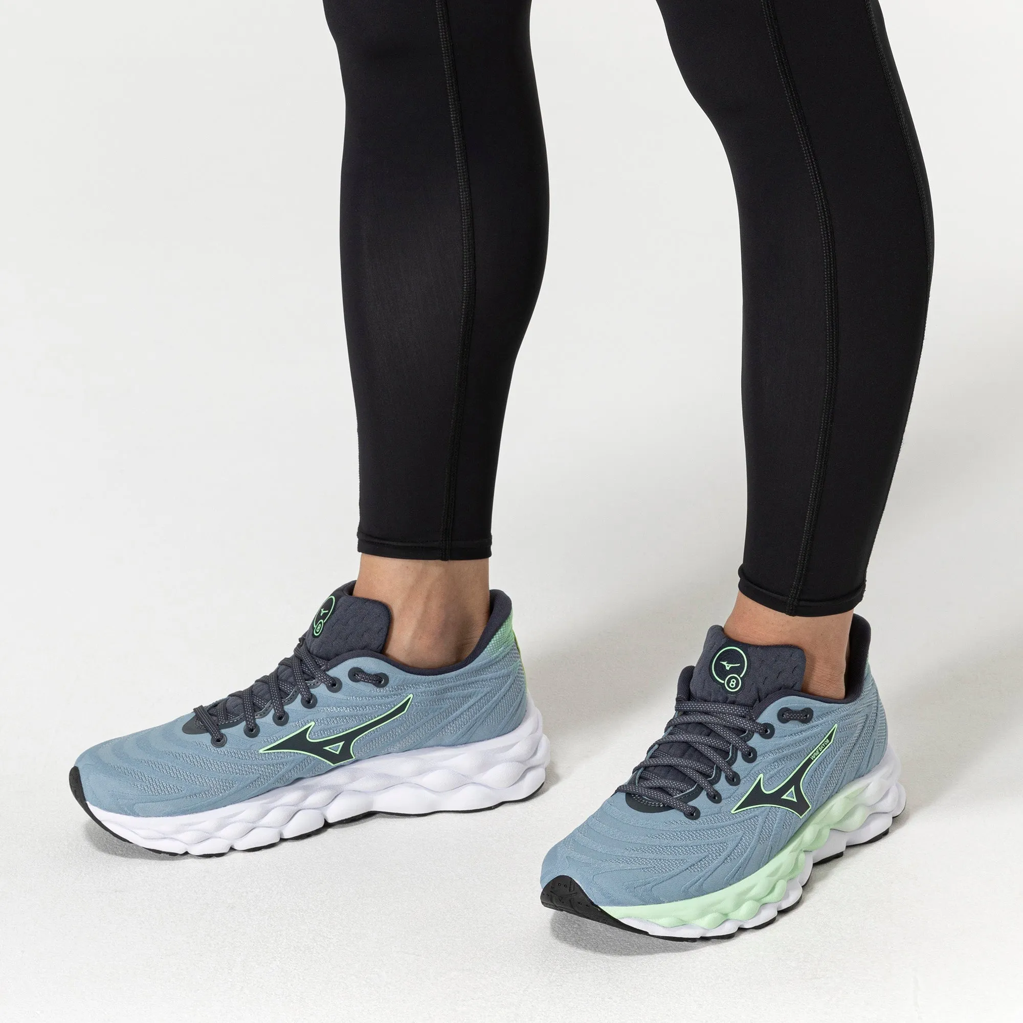 Mizuno Wave Sky 8 Mens Running Shoes - Blue