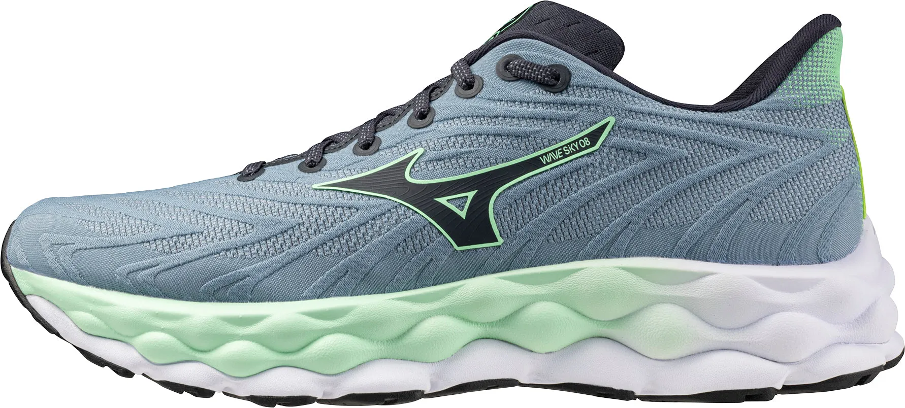 Mizuno Wave Sky 8 Mens Running Shoes - Blue