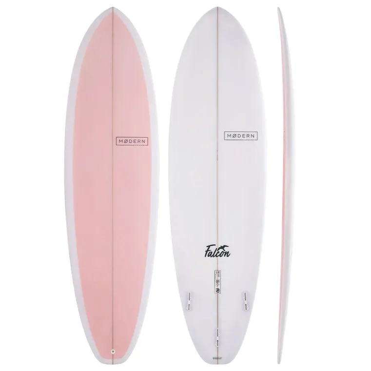 MODERN FALCON 6'4" PU CANDY PINK FCS II 39L