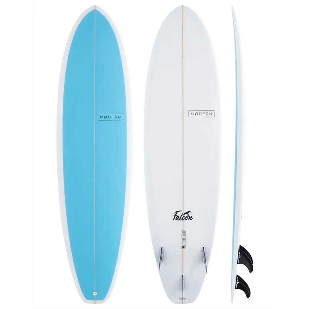 MODERN FALCON 7'0" PU ELECTRIC BLUE FCS II 47L