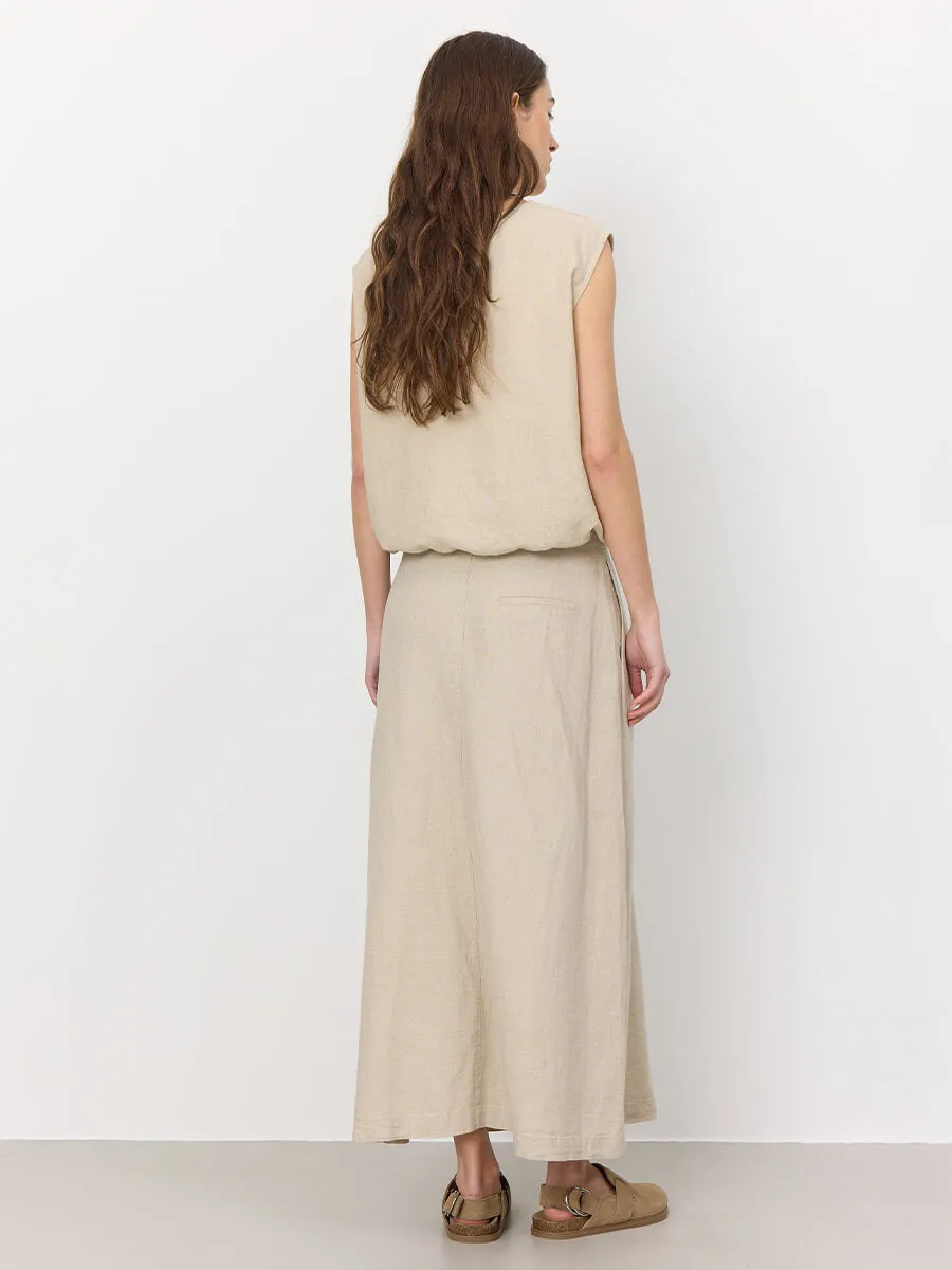 Naja 22 Skirt - Island Fossil Melange