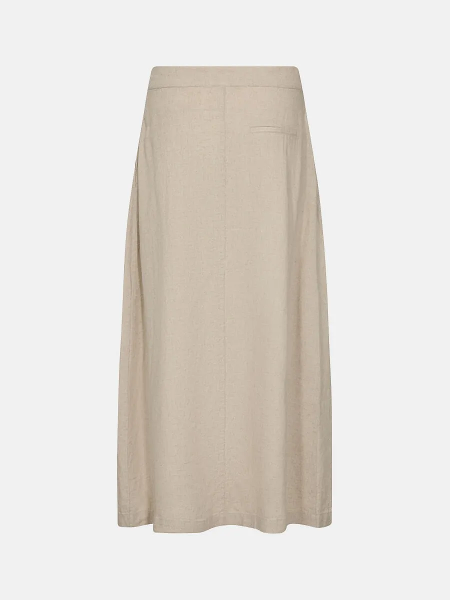 Naja 22 Skirt - Island Fossil Melange