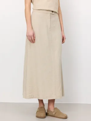 Naja 22 Skirt - Island Fossil Melange