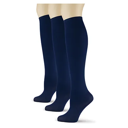 Navy Adult Knee Highs