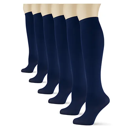 Navy Adult Knee Highs