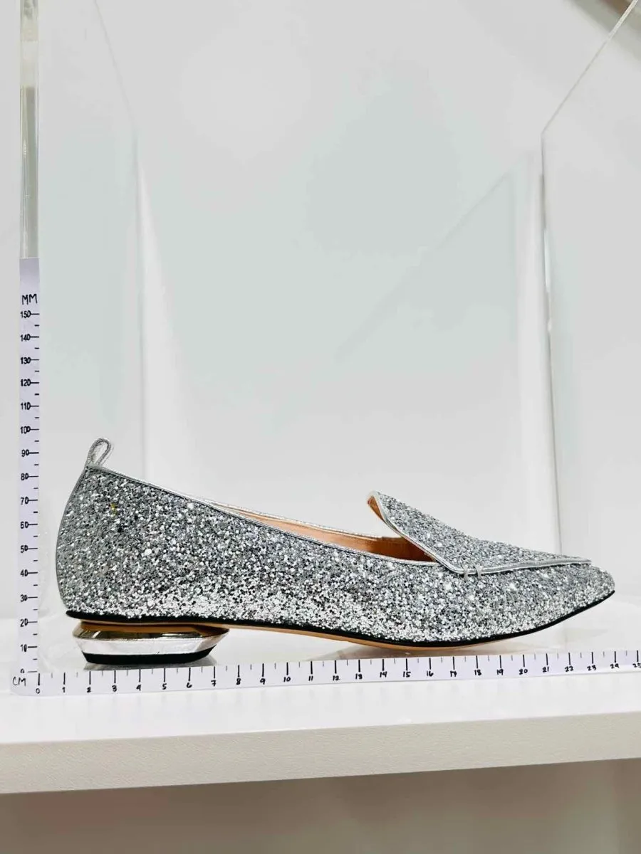 NICHOLAS KIRKWOOD Beya Silver Flats 39