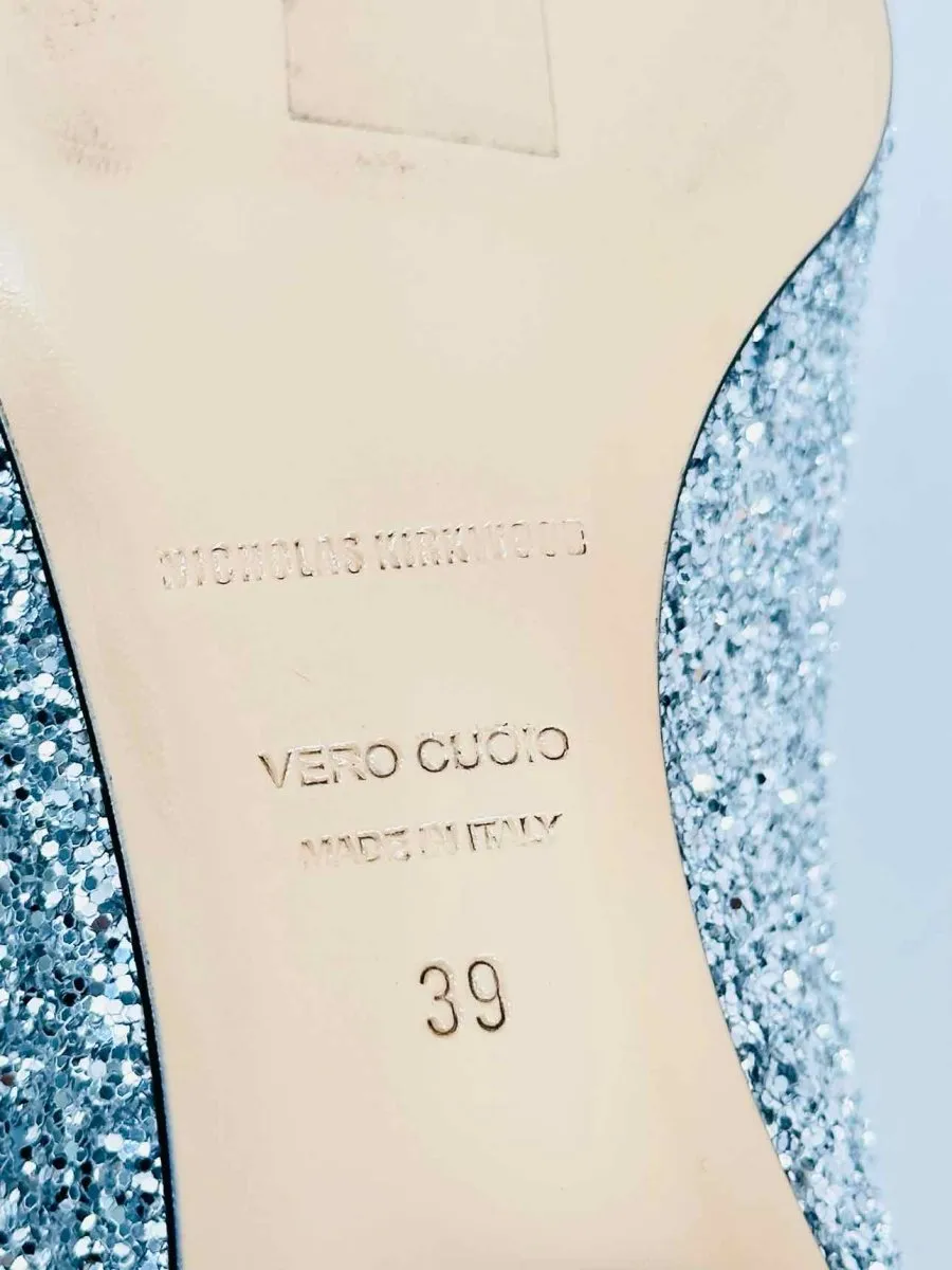 NICHOLAS KIRKWOOD Beya Silver Flats 39