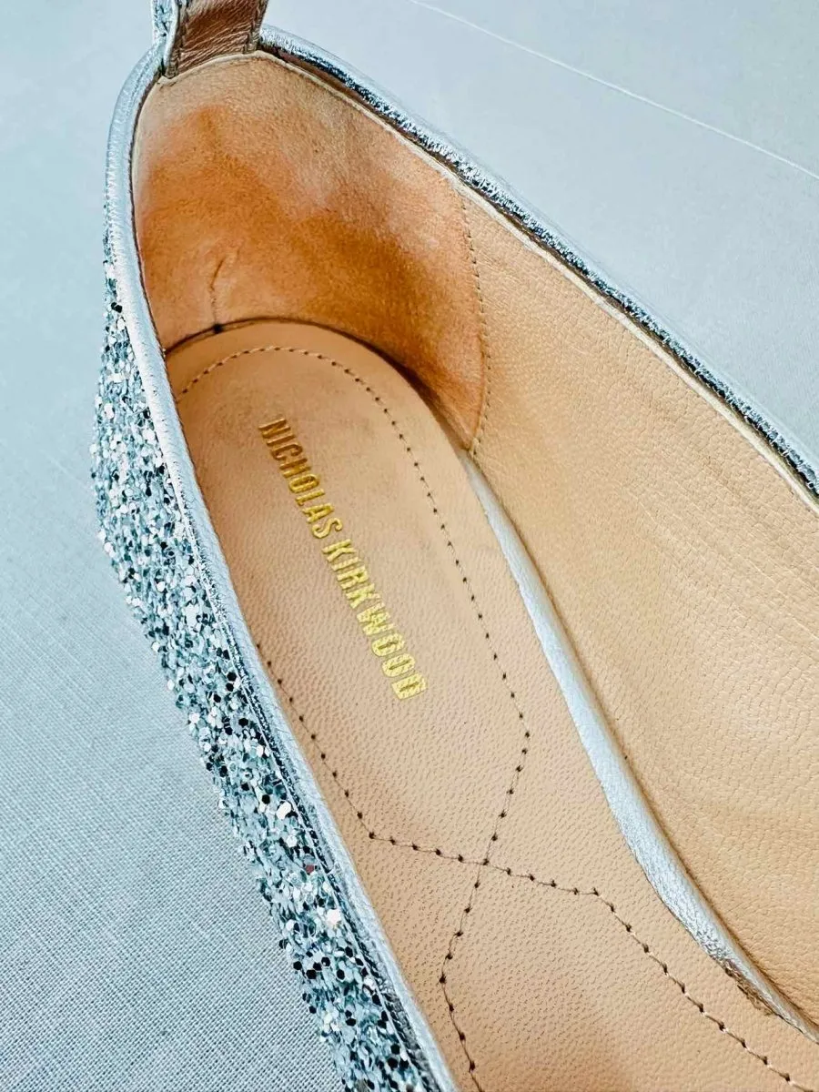 NICHOLAS KIRKWOOD Beya Silver Flats 39