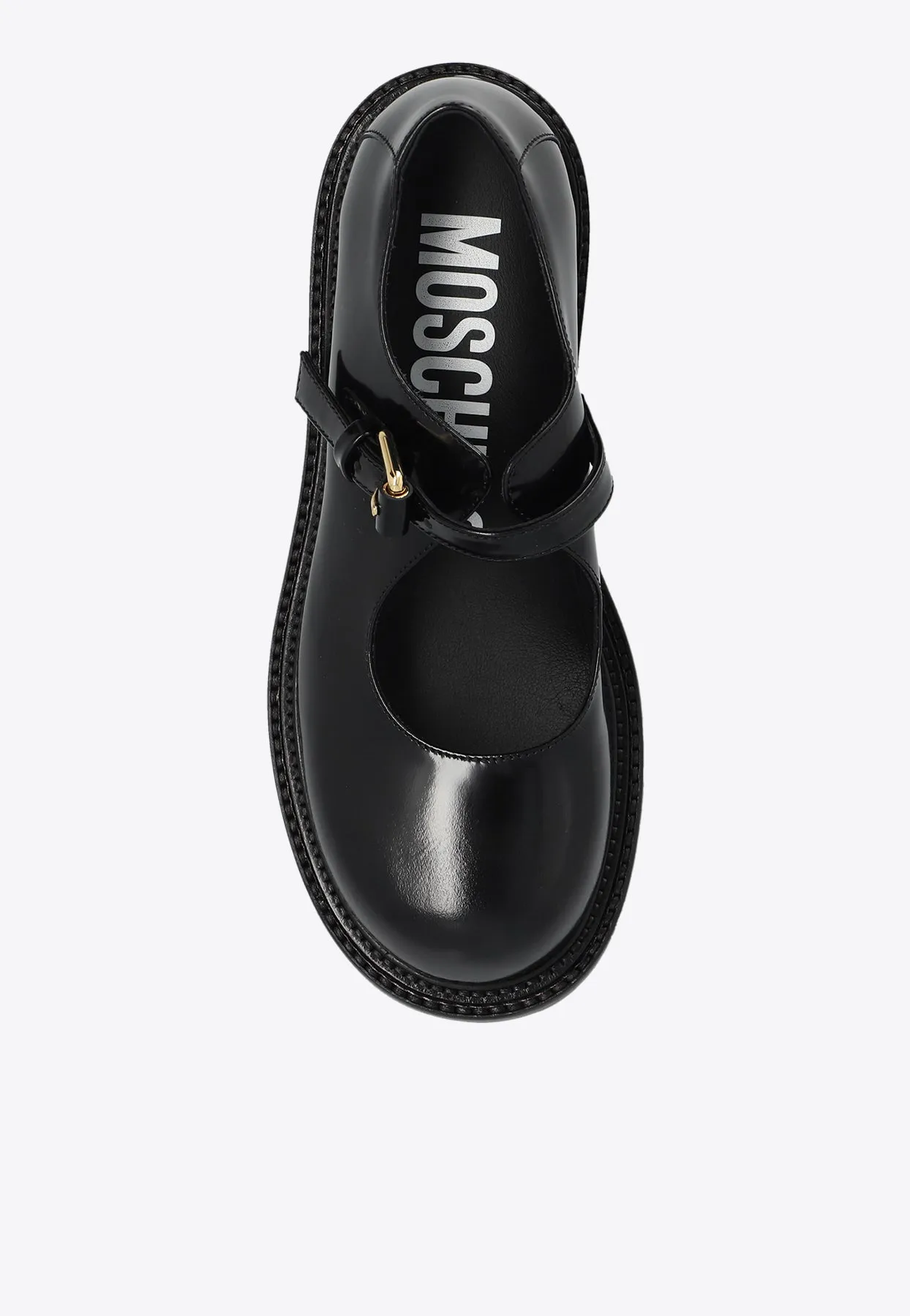 Olivia Mary-Jane Leather Loafers